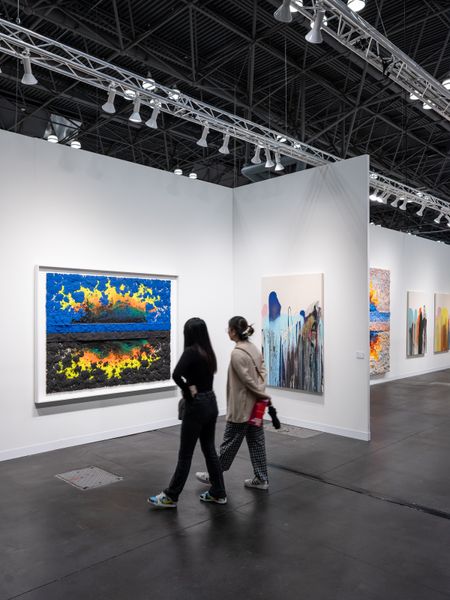 Almine Rech, The Armory Show, New York (9–11 September 2022). Courtesy Ocula. Photo: Charles Roussel.